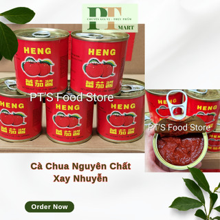 Cà Chua cô đặc đóng hộp HENG (95% cà) lon 198gr 🍅Tomato paste làm Mỳ Ý (Spaghetty), pizza, lagu, bò kho, kho cá