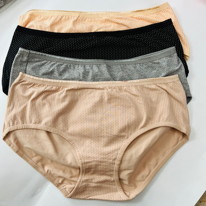 Quần lót dệt kim chấm bi