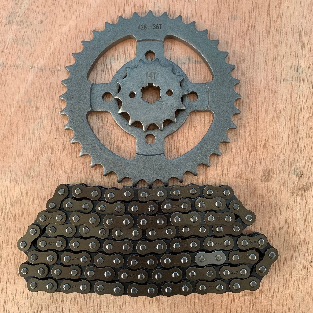 Nhông sên đĩa Dream/Wave cũ/RS trung quốc 36T-14T-106L