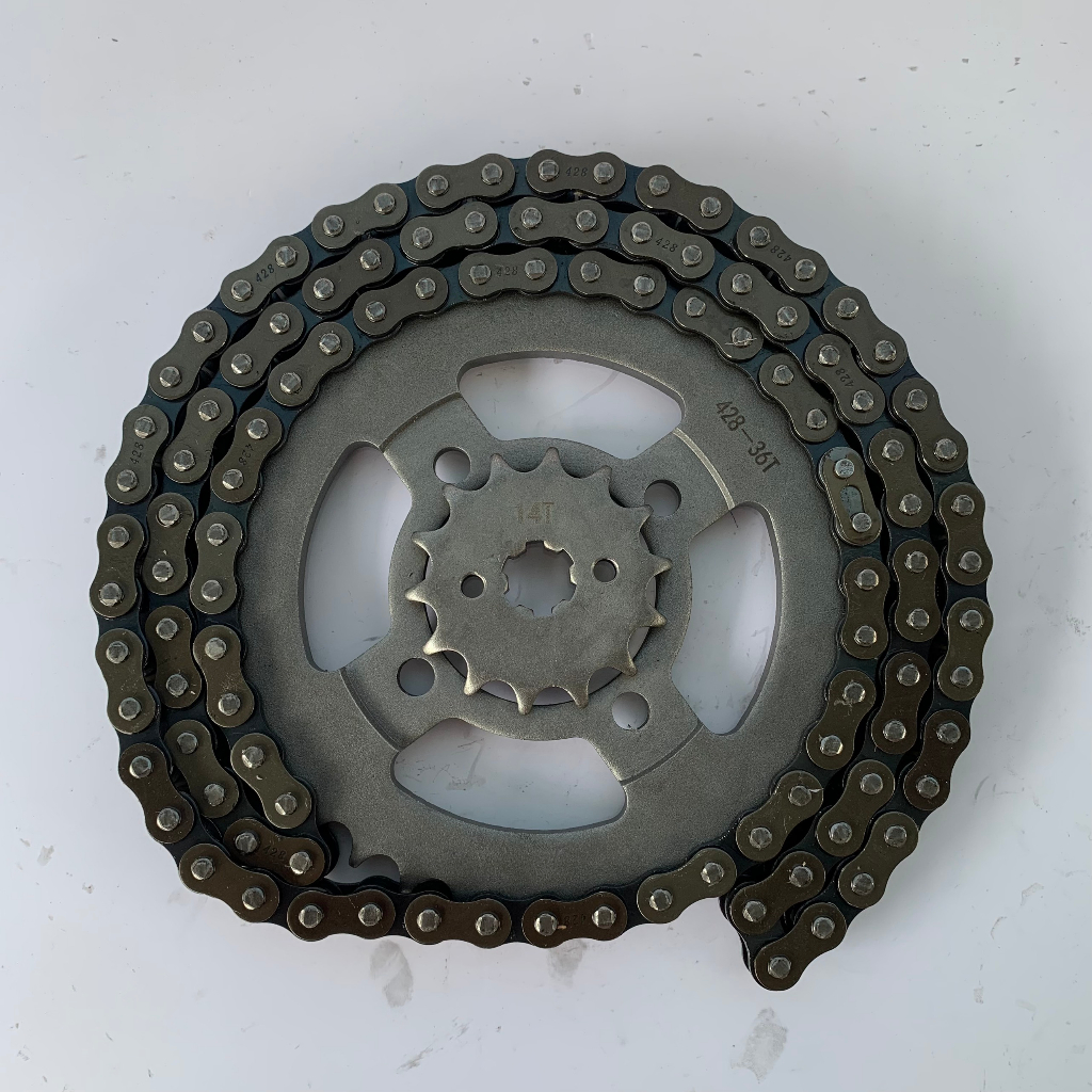 Nhông sên đĩa Dream/Wave cũ/RS trung quốc 36T-14T-106L