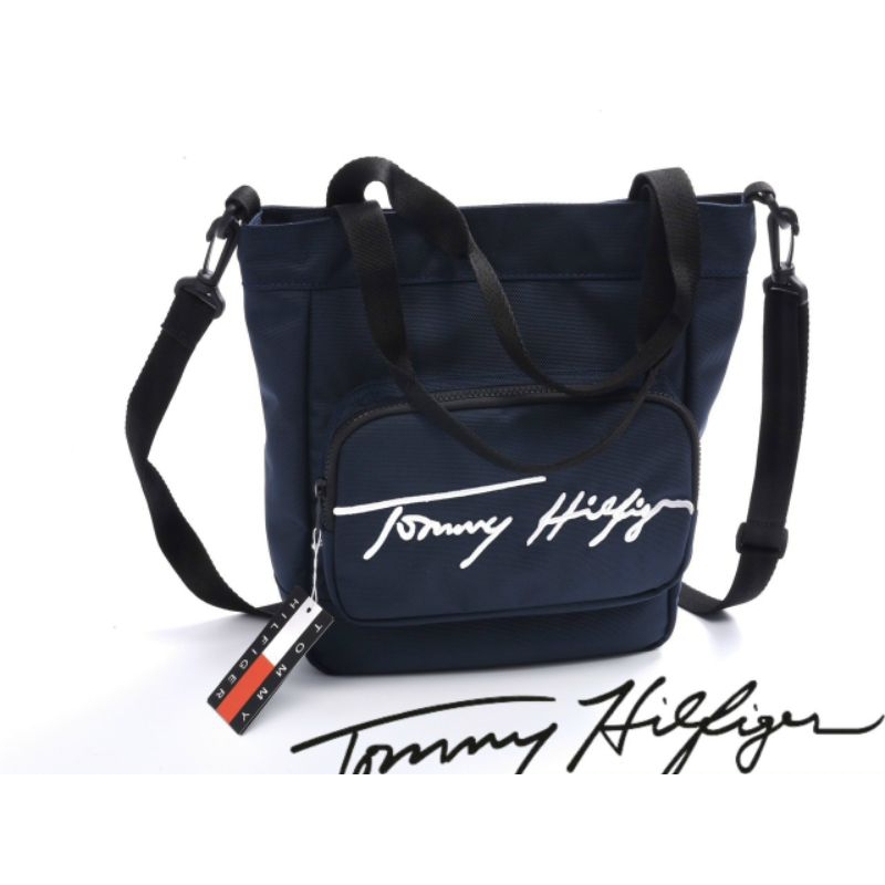 Túi đeo vai thời trang TO MY HILFIGER 2 , 02 ngăn tiện lợi, dung tích lớn có 02 ngăn, khóa zip êm á