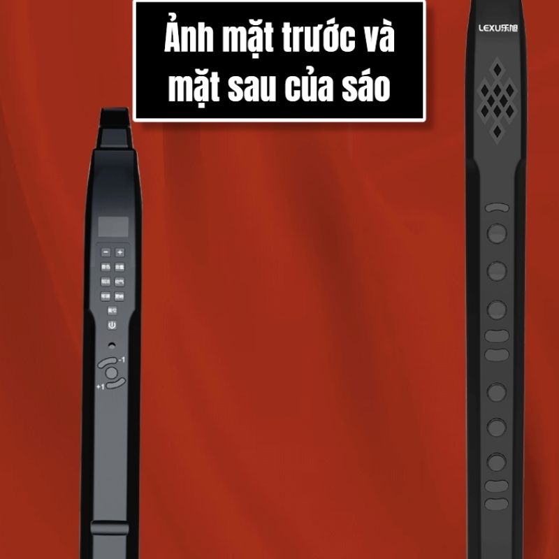 Sáo điện tử dòng LEXU | Tặng kèm Loa | Sáo kết nối với điện thoại thông qua Bluetool