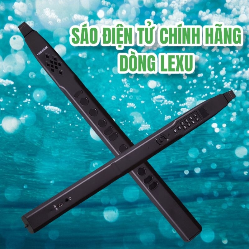 Sáo điện tử dòng LEXU | Tặng kèm Loa | Sáo kết nối với điện thoại thông qua Bluetool