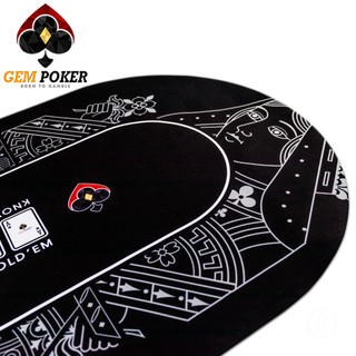 THẢM POKER OVAL GEM ROYAL CAO CẤP