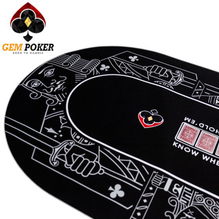 THẢM POKER OVAL GEM ROYAL CAO CẤP