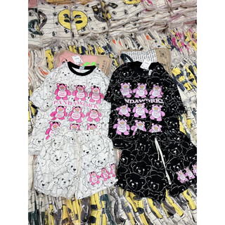 Set đùi s/c ren gấu dâu