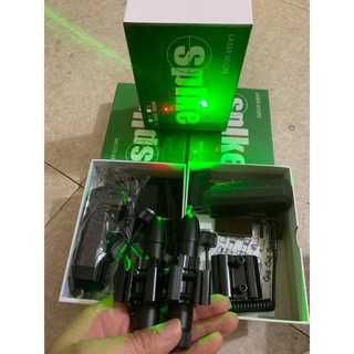 Đèn laser tia xanh,tia đỏ pin sạc mẫu mới tkdt