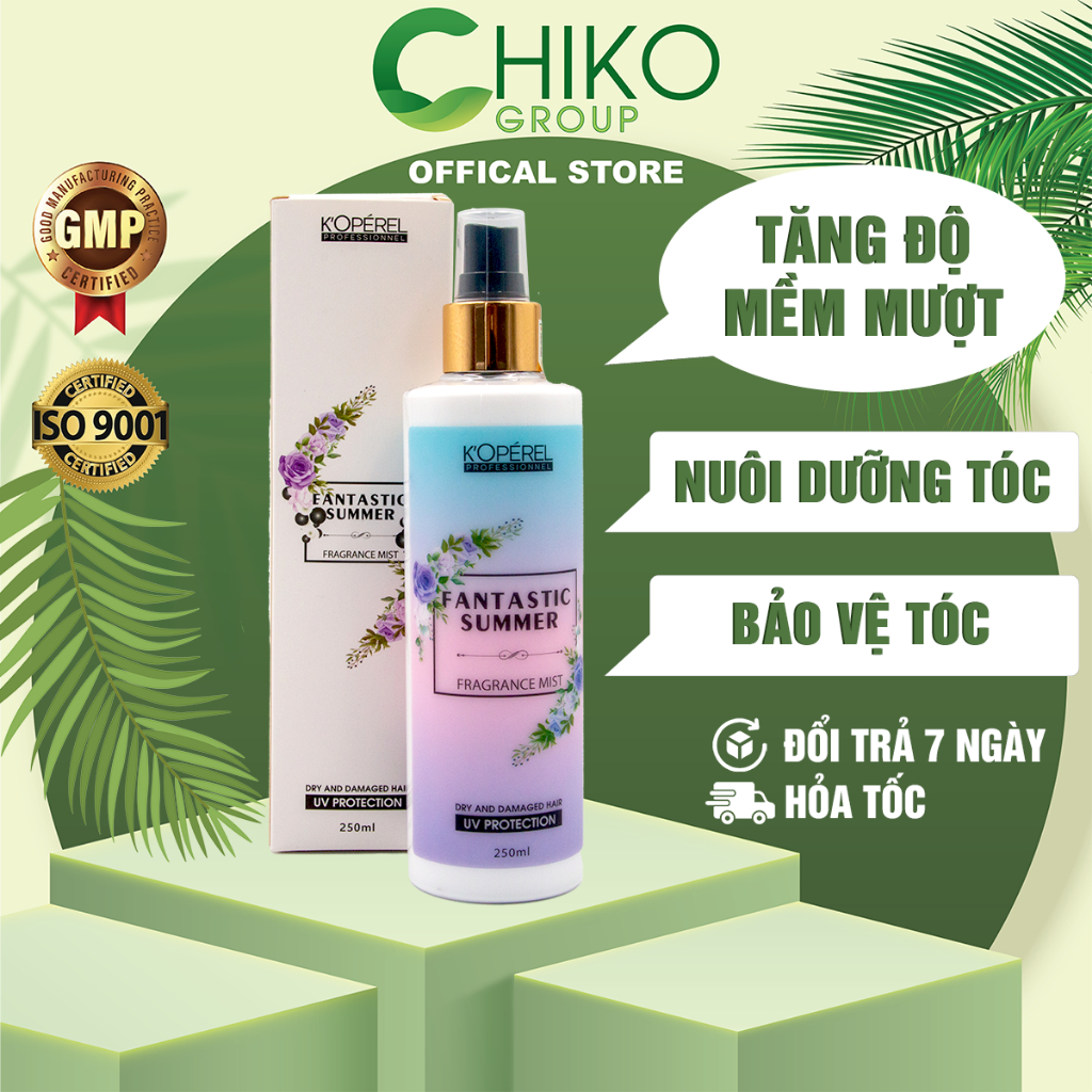 Xịt Dưỡng Tóc CHIKO K'OPÉREL FANTASTIC Suôn Mượt, Bảo Vệ, Giữ Nếp Cho Tóc 250ml