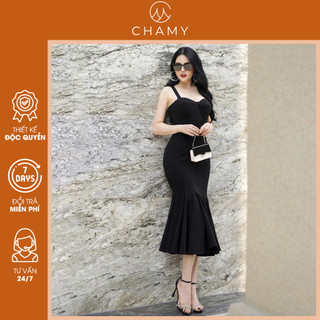 Váy đầm body Licia Dress thiết kế cúp ngực phong cách gợi cảm, quyến rũ chất vải Umi cao cấp CHAMY