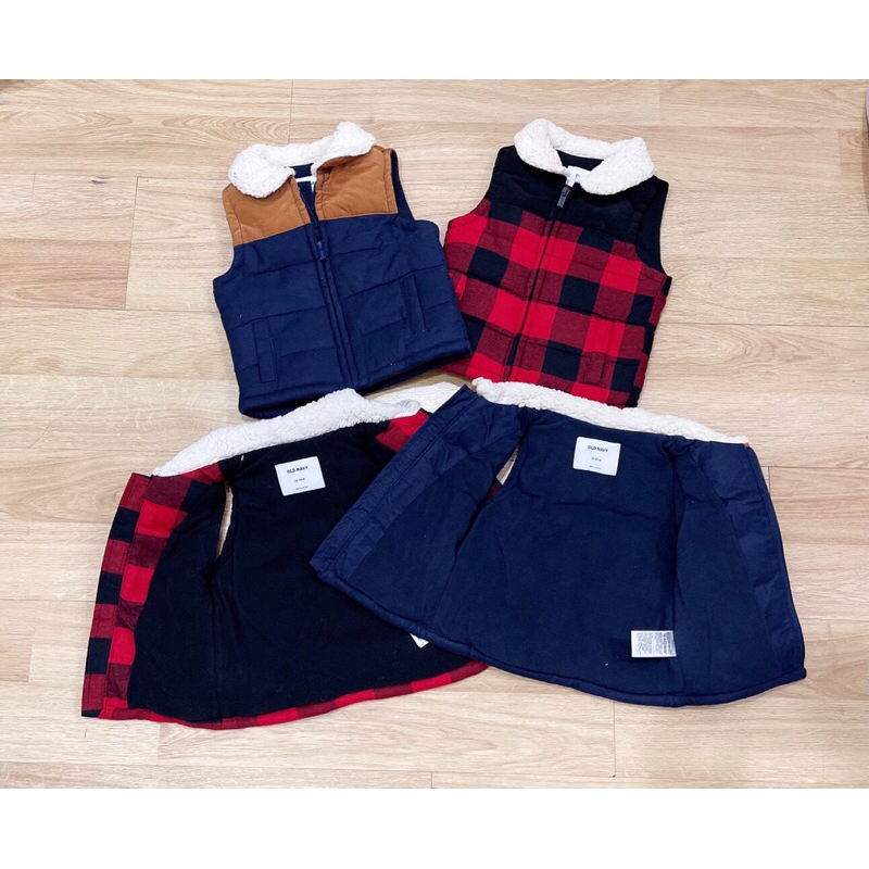 Áo gile oldnavy unisex từ 0/3 tháng đến 18/24 tháng
