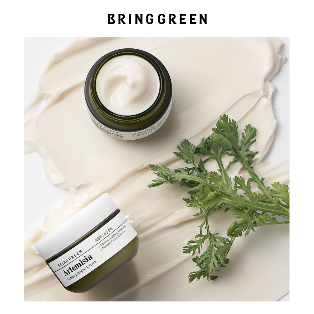 [Mã BMTTC60K giảm đến 60K đơn 50K] Kem Dưỡng Làm Dịu Da Bring Green Artemisia Calming Repair Cream 75ML