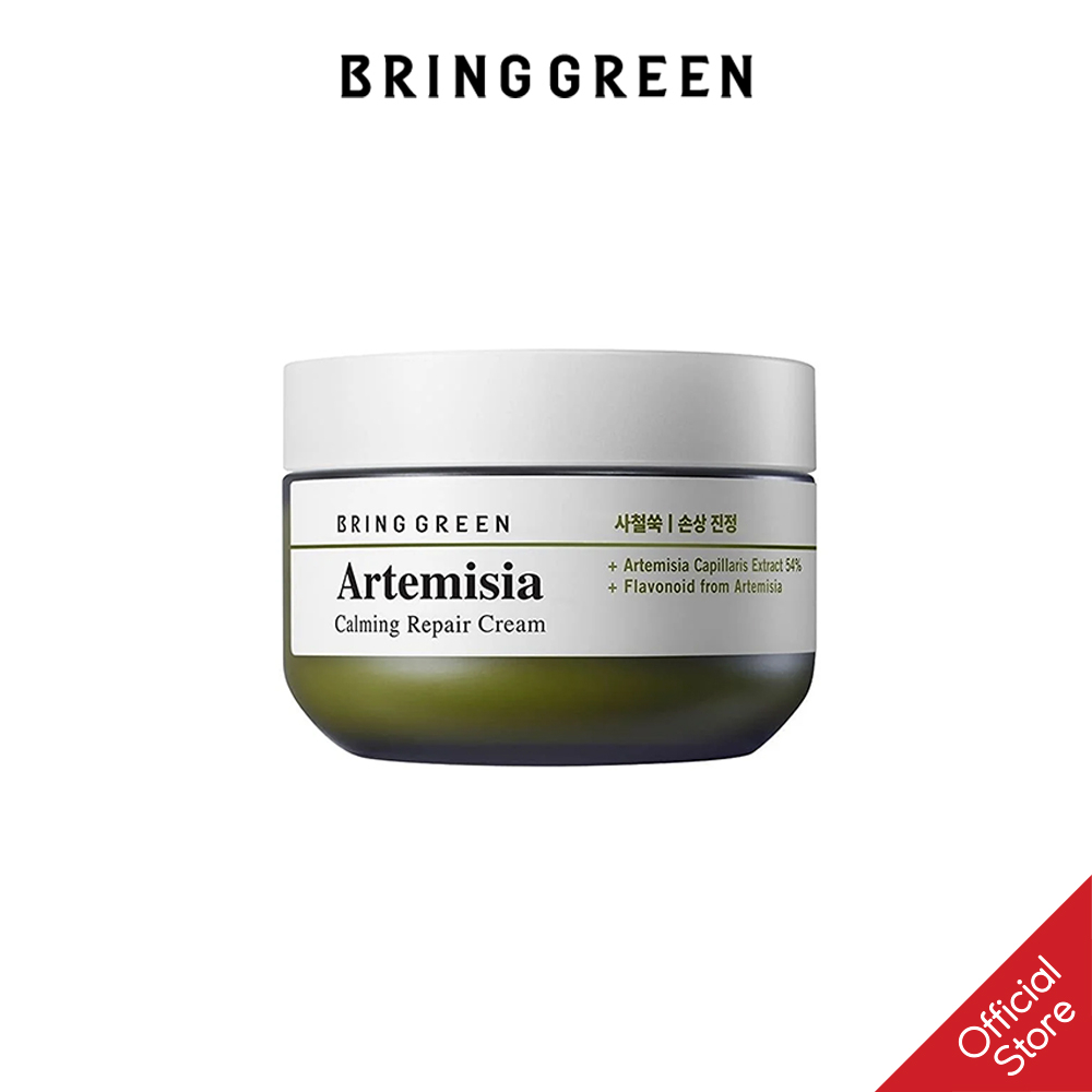 [Mã BMTTC60K giảm đến 60K đơn 50K] Kem Dưỡng Làm Dịu Da Bring Green Artemisia Calming Repair Cream 75ML