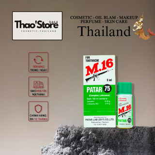 - thaoshop9464 - chai dầu giảm đau răng sâu răng patar 75 m.16 3ml thái lan