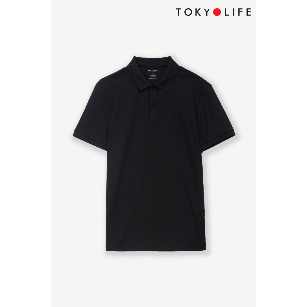 [Mã FATREND2810 giảm đến 30k tối đa 99k] Áo Polo NAM cổ vải trơn TOKYOLIFE C7POL004K