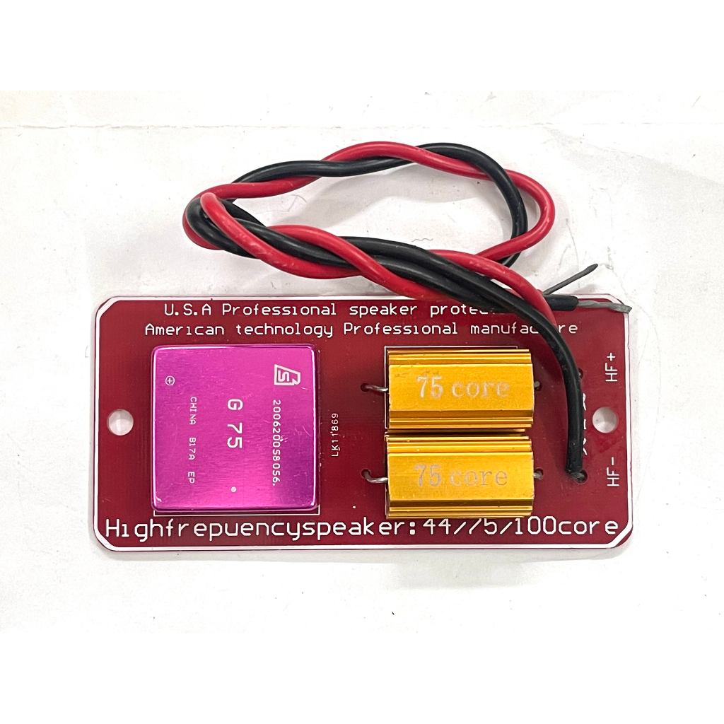 Mạch Phân Tần Chống Cháy Cho Loa Treble ép ( G75 )