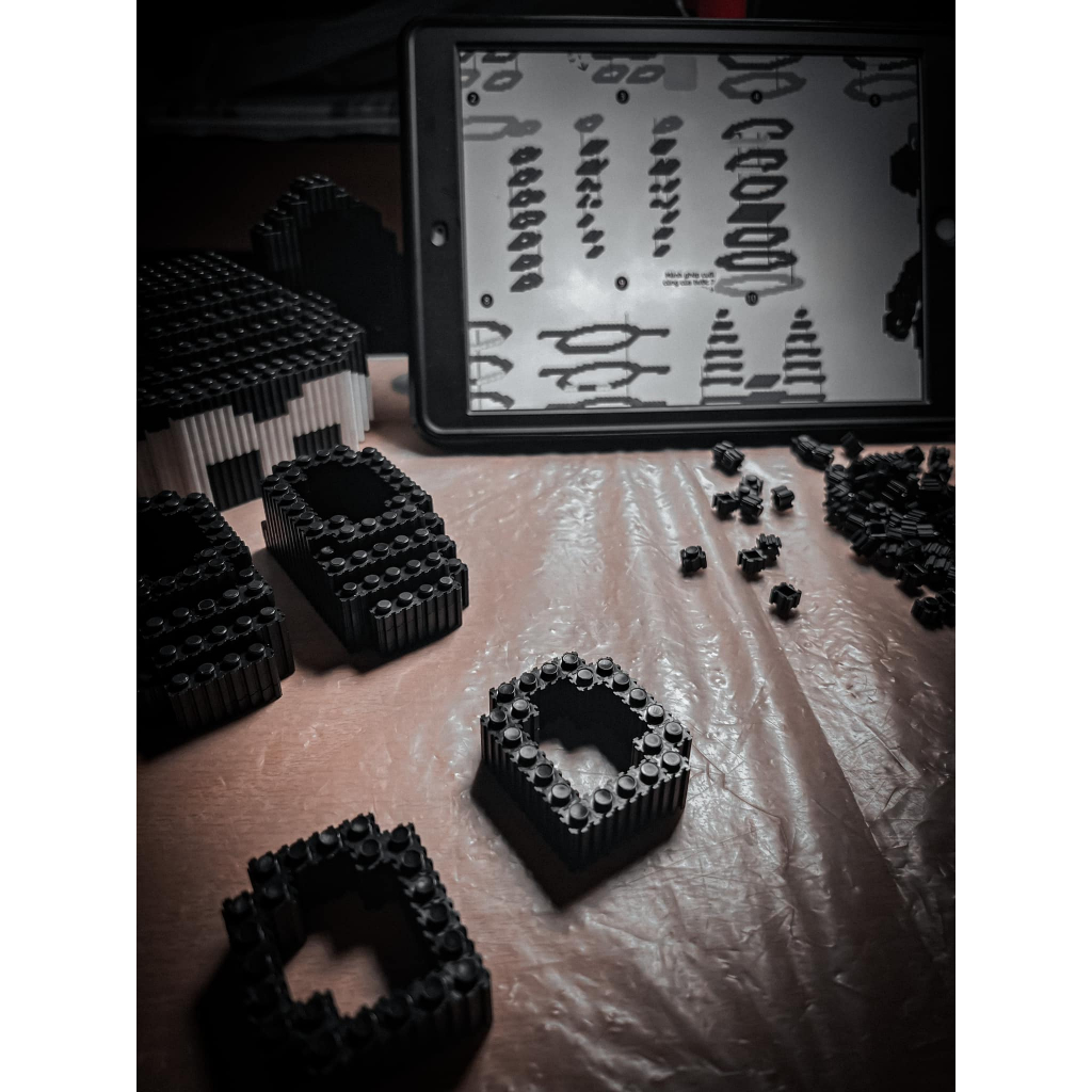 Bộ xếp hình chính hãng Vietgangz MOUSE MAN