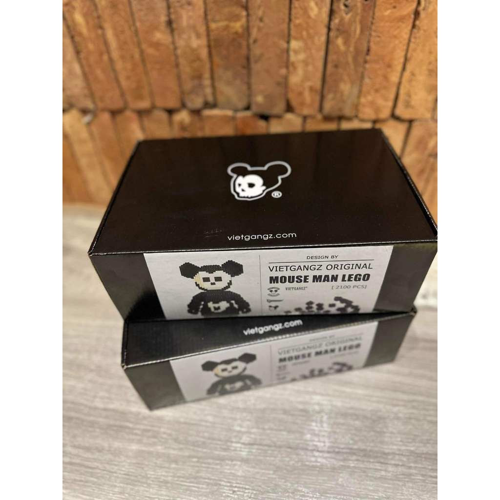 Bộ xếp hình chính hãng Vietgangz MOUSE MAN