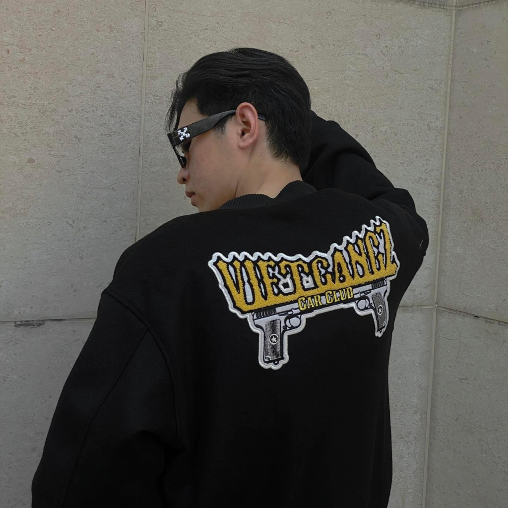 Áo khoác chính hãng Vietgangz CAR CLUB VARSITY