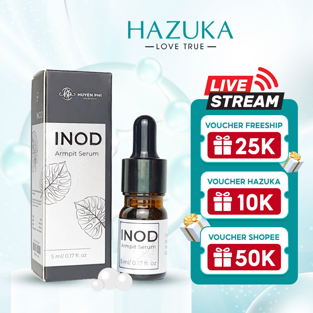 Serum inod hôi nách Huyền Phi 5ml khử mùi hôi chân hôi nách ngăn tiết mồ hôi nách hôi chân, shop Hazuka love true