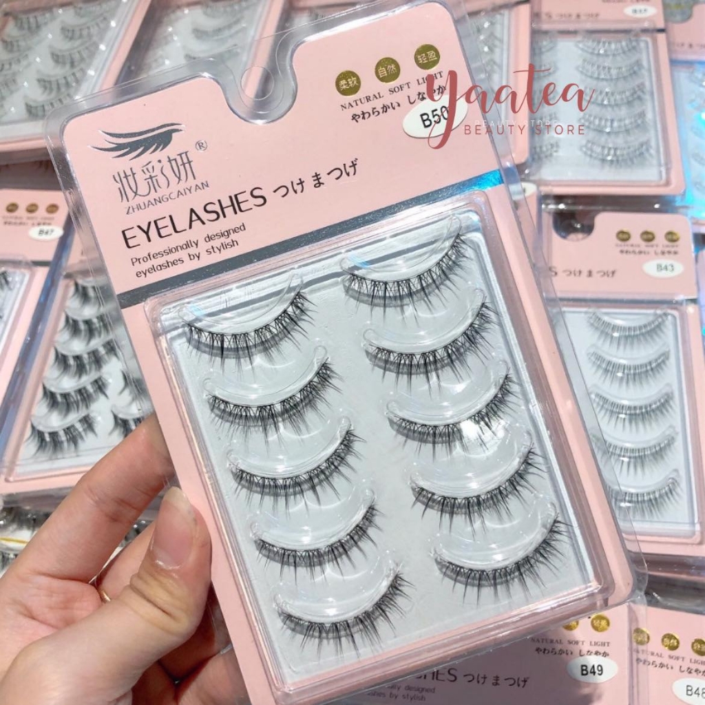 Mi Giả 5 Cặp Zhuangcaiyan