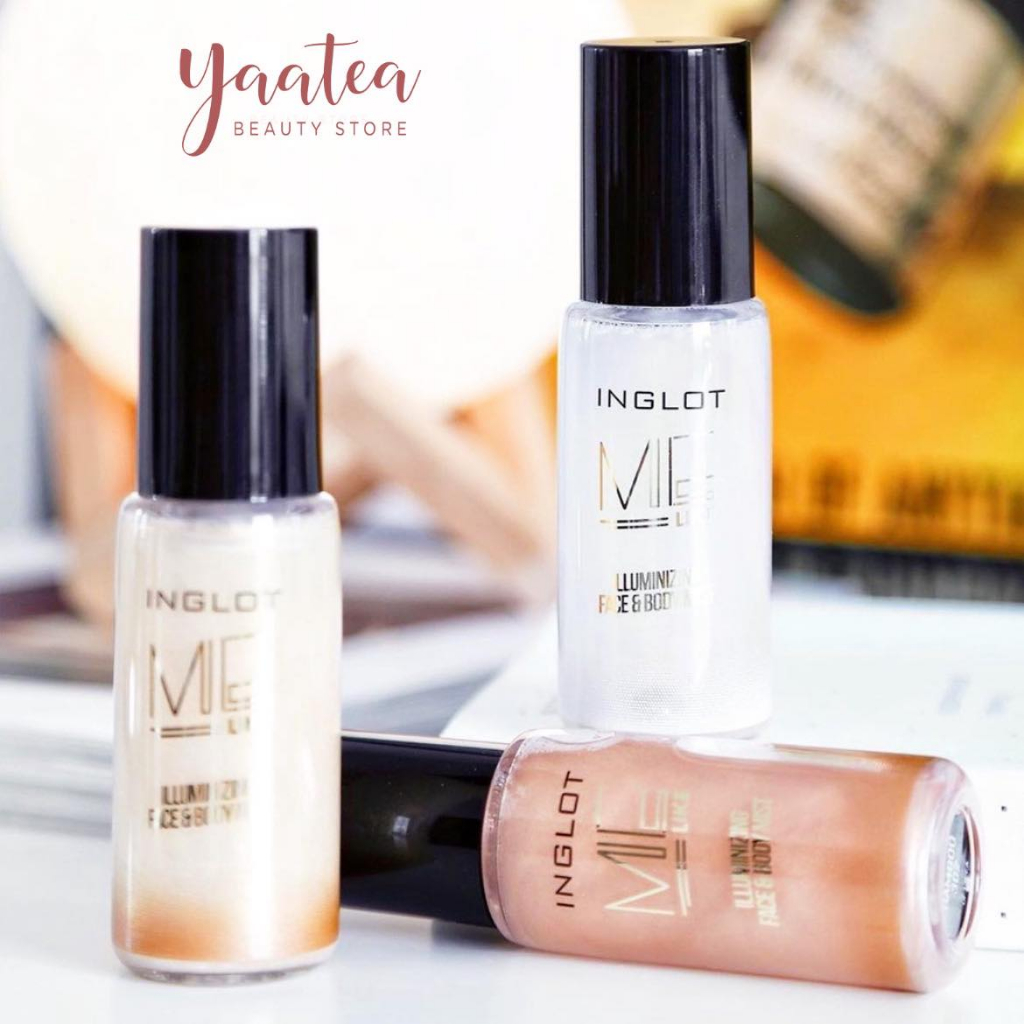 Xịt Nhũ Inglot ILLuminizing Face & Body Mist