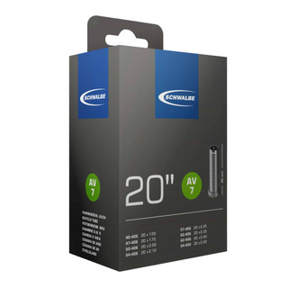 Ruột / Săm Xe Đạp SCHWALBE 20” AV7 (40mm) Van Mỹ