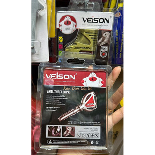 Khoá Đĩa Xe Máy Chống Trộm Veison - Có Lưỡi Gà (Hàng Công Ty)