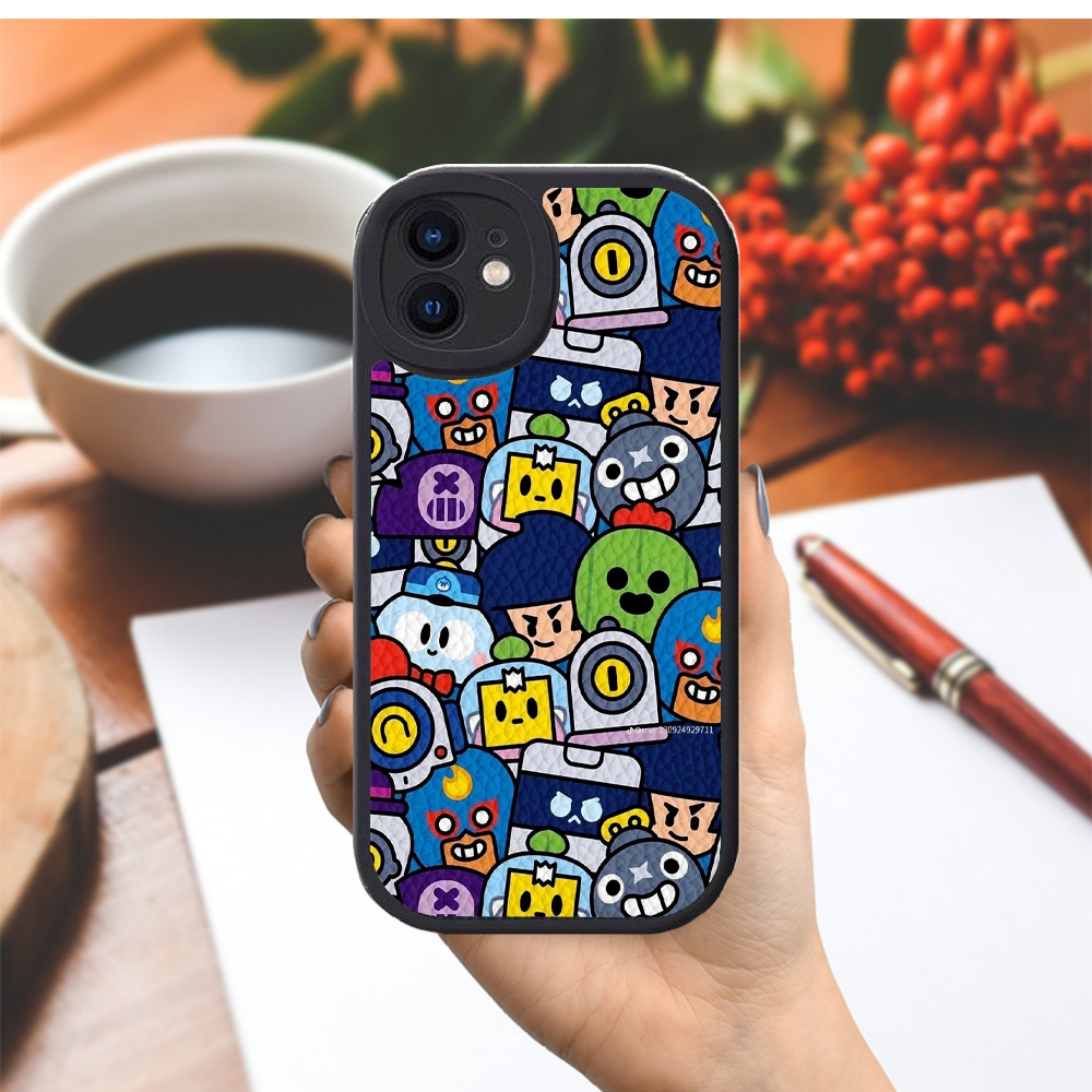 Ốp lưng Iphone XS/11 Pro/12 Pro/14 Pro Max/13/...dẻo đen vân da viền bảo vệ camera hình Party