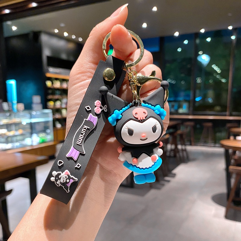 Móc Khoá Sanrio Kuromi - Móc Treo Chìa Khoá/Treo Balo Kuboshop