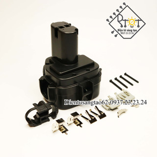 Vỏ pin Makita 12V Ni-Mh có ốc vặn dễ tháo lắp