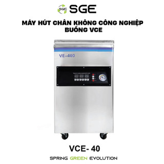 Máy Hút Chân Không Buồng Công Nghiệp SGE VCE40 Hàn Hút Mọi Thực Phẩm - Tặng Túi Hút Chân Không