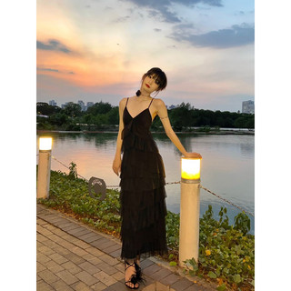 Đầm tầng hở lưng - Mpalette