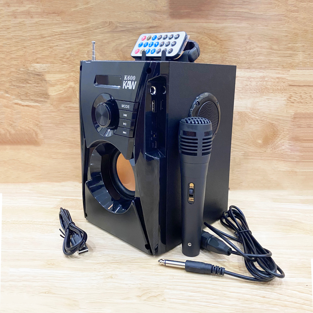 Loa NGHE NHẠC mini, Loa Bluetooth TẶNG KÈM MIC Bass Cực Mạnh - Chất Âm Trong Trẻo - Sống Động - HÀNG NHẬP KHẨU CAO CẤP
