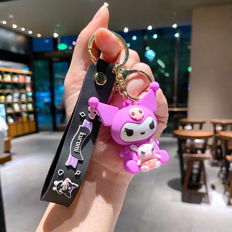 Móc Khoá Sanrio Kuromi - Móc Treo Chìa Khoá/Treo Balo Kuboshop