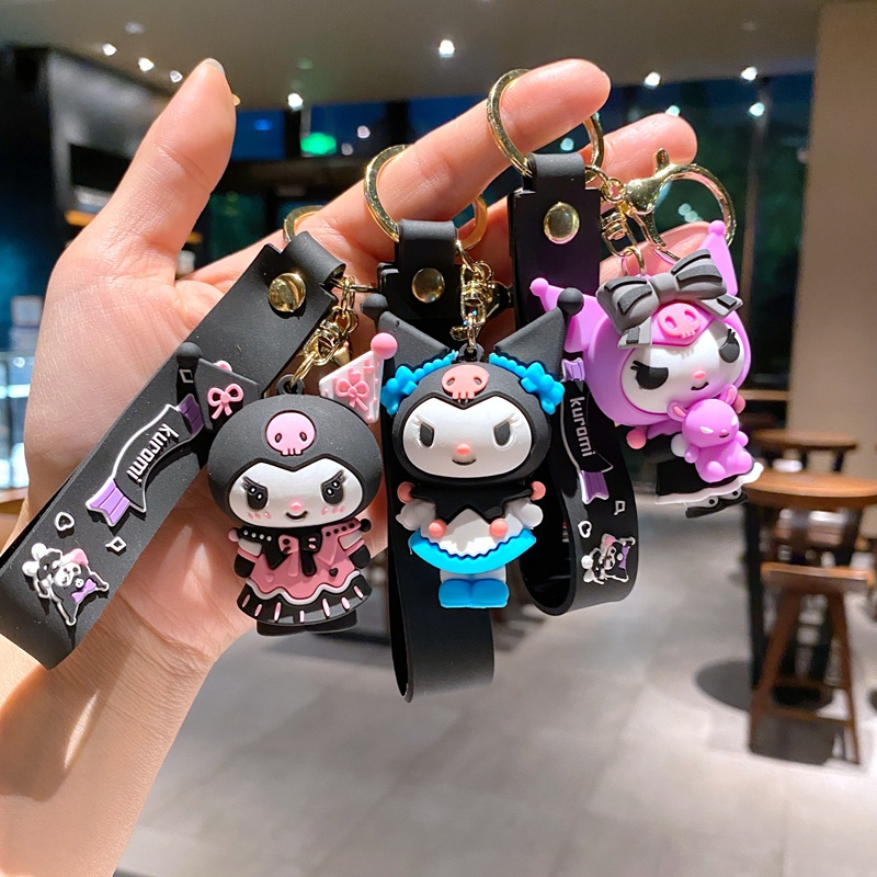 Móc Khoá Sanrio Kuromi - Móc Treo Chìa Khoá/Treo Balo Kuboshop
