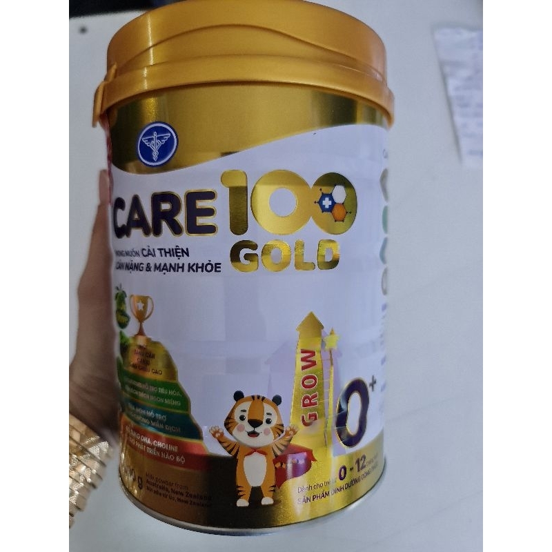 Sữa bột Care 100 gold 0+ lon 800g