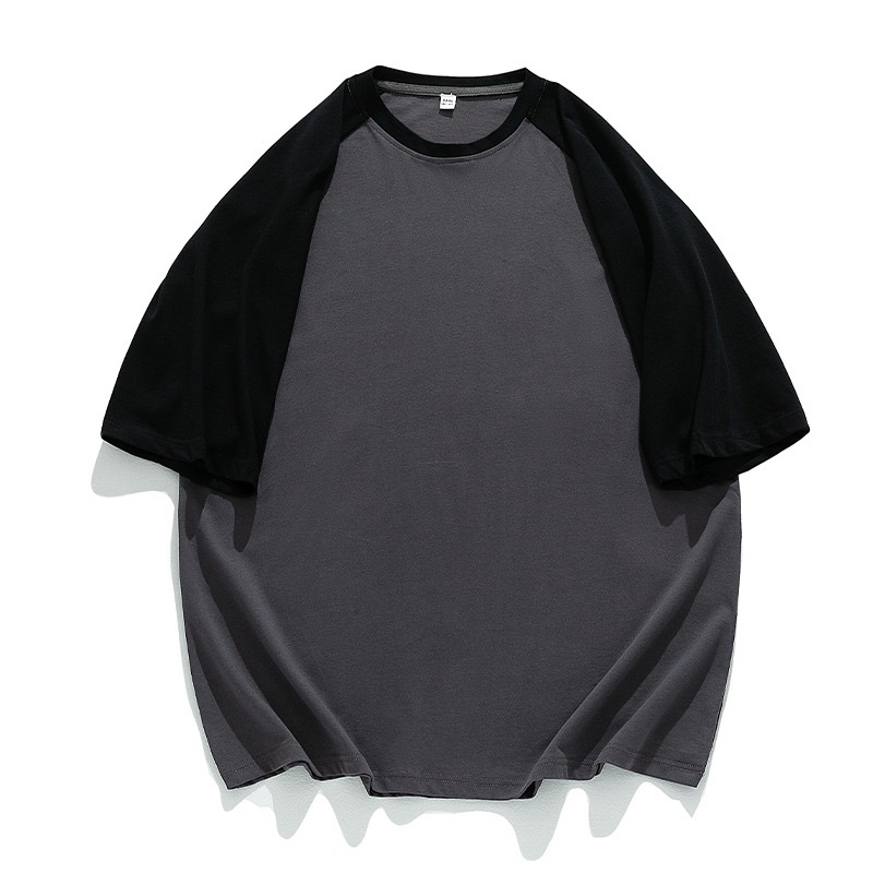 Áo thun Raglan unisex form rộng tay lỡ, chất liệu 100% cotton thoáng mát
