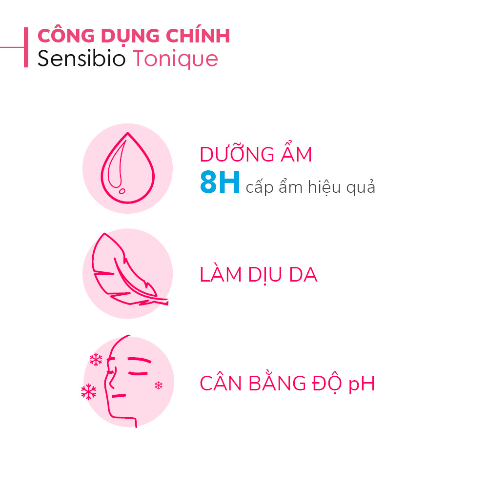 [HB Gift] Dung dịch cân bằng dưỡng ẩm và làm dịu da Bioderma Sensibio Tonique - 10ml