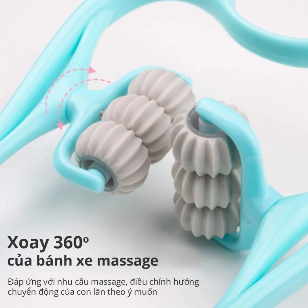 Cây massage cổ 6 con lăn MK346