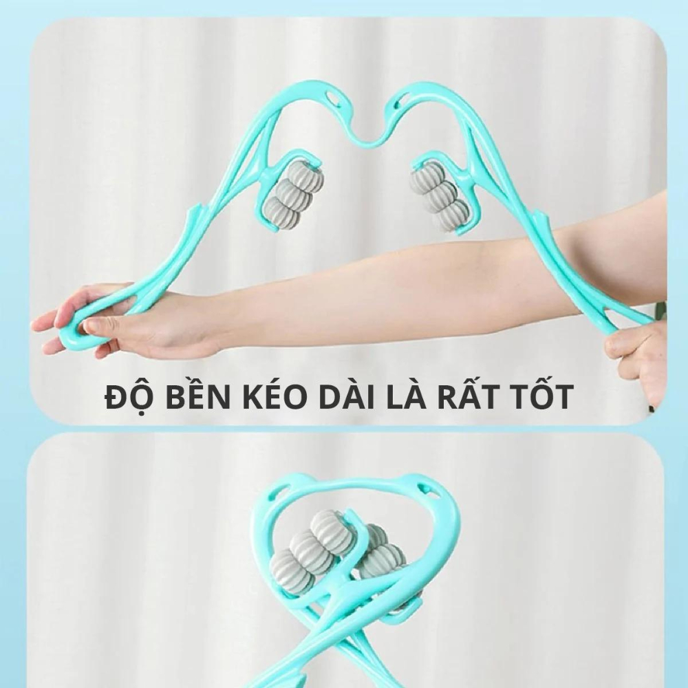 Cây massage cổ 6 con lăn MK346