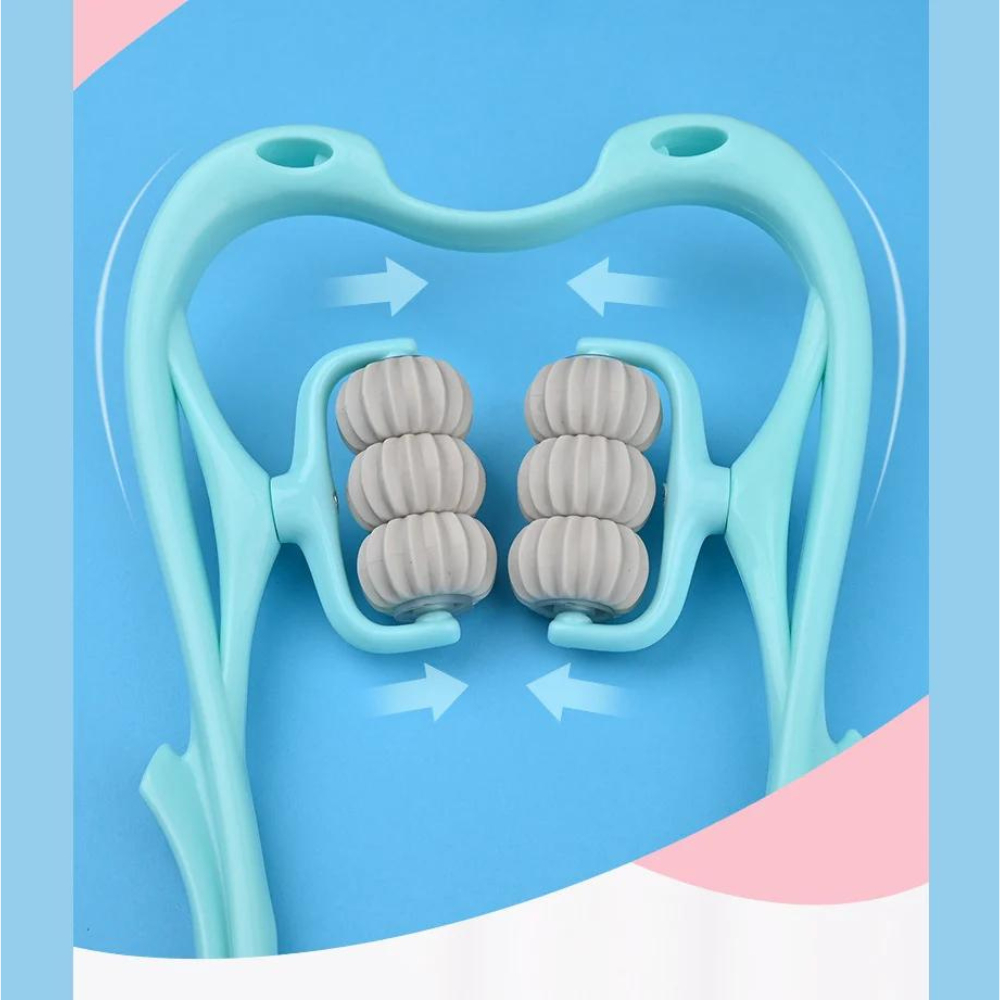 Cây massage cổ 6 con lăn MK346