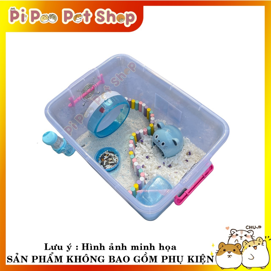Hộp nhựa 30L nuôi Hamster và thú cưng