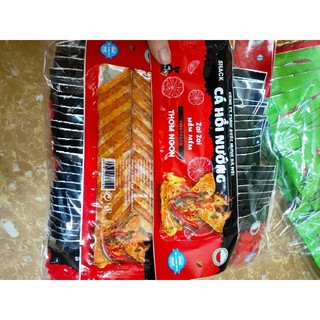 com bo 5 gói snack cá hồi nướng