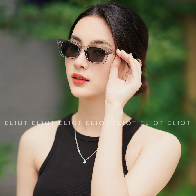 Kính râm ELIOT Eyewear kính mát mắt vuông tròng kính chống tia UV400 kiểu dáng thời trang EL5634