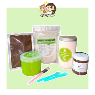 Combo chăm sóc body, kem body, tắm trắng khô, tẩy da chết body, tắm trắng