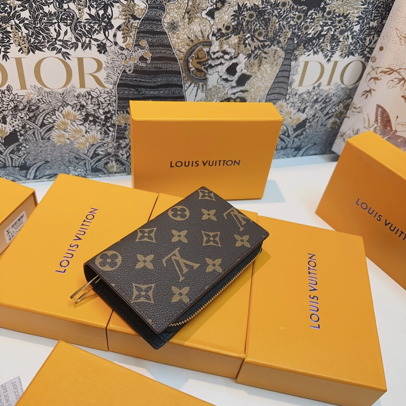 Ví lv khoá kéo 14cm