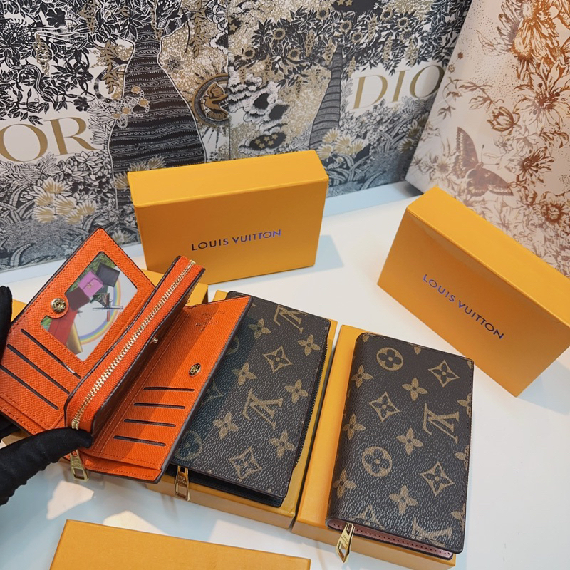 Ví lv khoá kéo 14cm