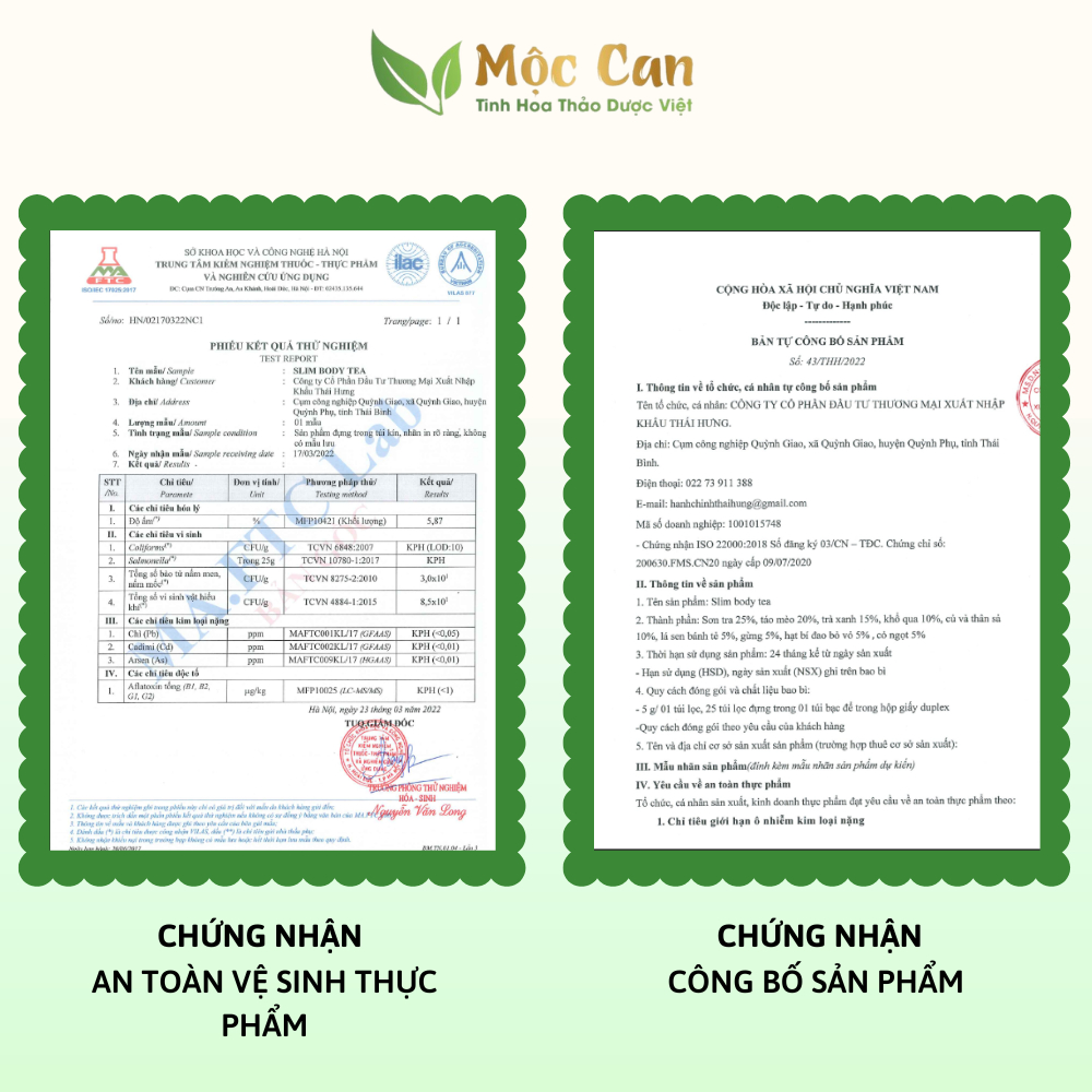 Trà giảm cân cấp tốc Mộc Can giảm mỡ bụng, mỡ đùi, giảm cân sau sinh an toàn, không tác dụng phụ. Hộp 25 gói