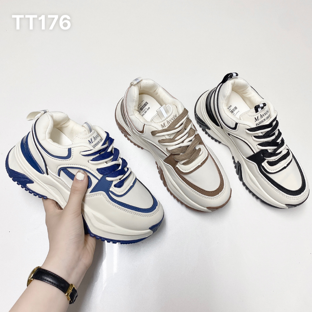 Giày Sneaker nữ Cao Cấp 5cm-TT176