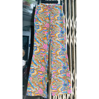 Quần cạp cao ống loe Pacsun